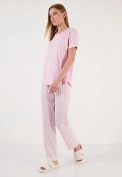 LELA Soft Touch SetPigiamaPink Donna Intimo Notte E Loungewear L6S81P00R-J12