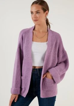LELA CardiganLilac Donna Maglieria L6S21I02M-I11