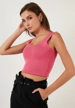 LELA Slim Fit - Top - Fuchsia 5 LELA Slim Fit - Top - Fuchsia -Lela a29cbbbb28a9464ebcf17f07a5b71f29