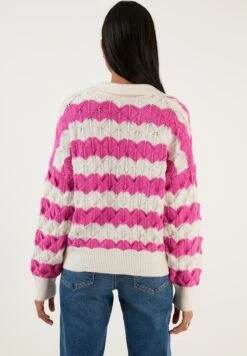 LELA Polo - Ecru/Fuchsia -Lela a47ae4c270074b6ba1cb1c562ee028e4