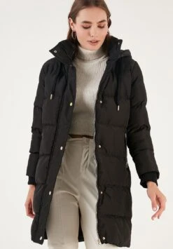 LELA Regular FitCappotto InvernaleBlack Donna Cappotti L6S21U023-Q11 -Lela a587b6da482246489e0cc51e30da8e2f