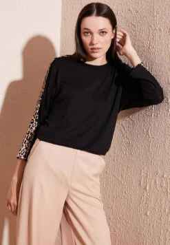 LELA Regular FitCamicettaBlack Donna T-shirt E Top L6S21E005-Q11 -Lela a65e6675255941f081995db370de0058