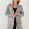 LELA Regular Fit - Cardigan - Grey
