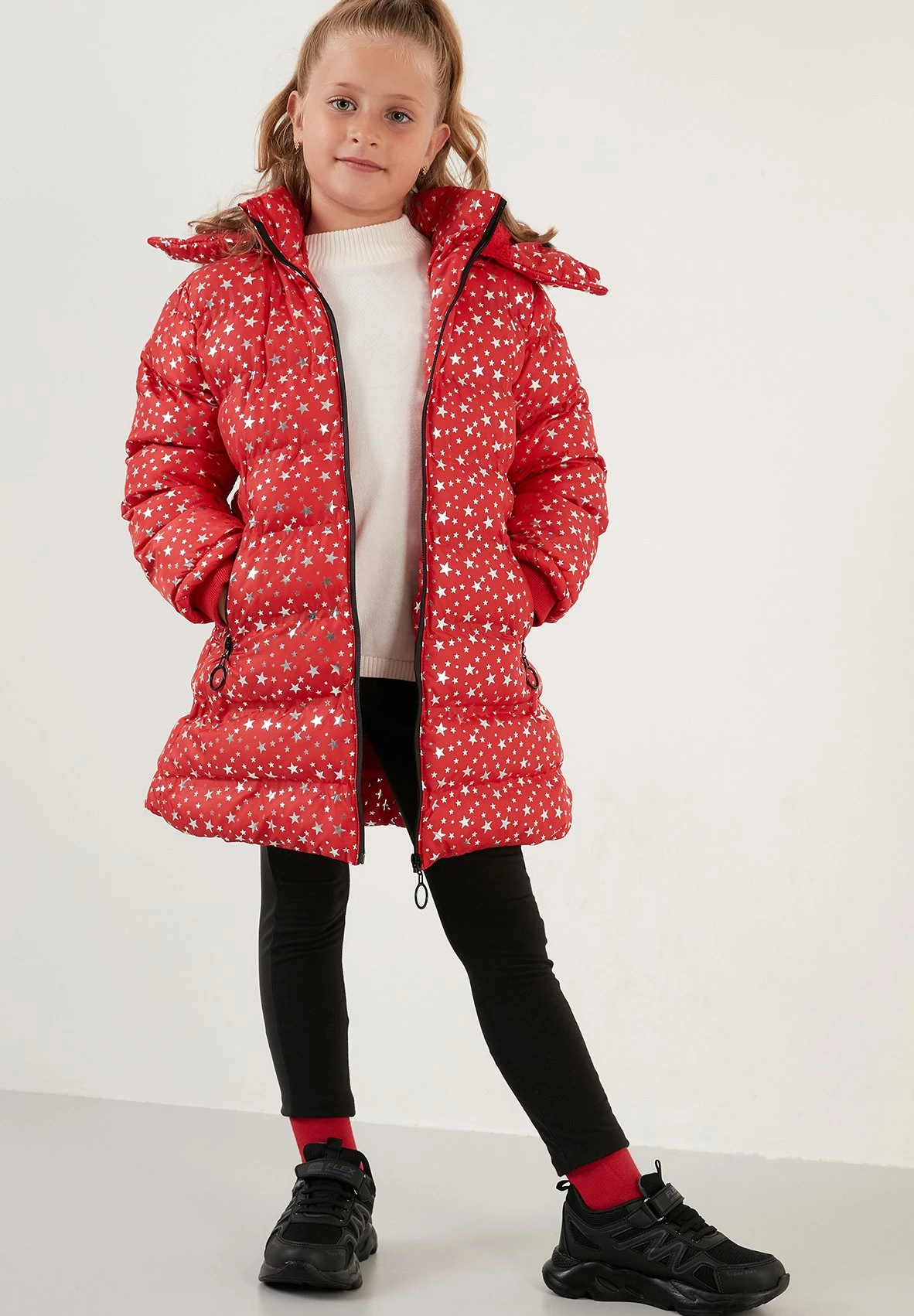 LELA Regular FitCappotto InvernaleRed Bambini Abbigliamento Outwear L6S23L00D-G11 4 LELA Regular FitCappotto InvernaleRed Bambini Abbigliamento Outwear L6S23L00D-G11 - immagine 4