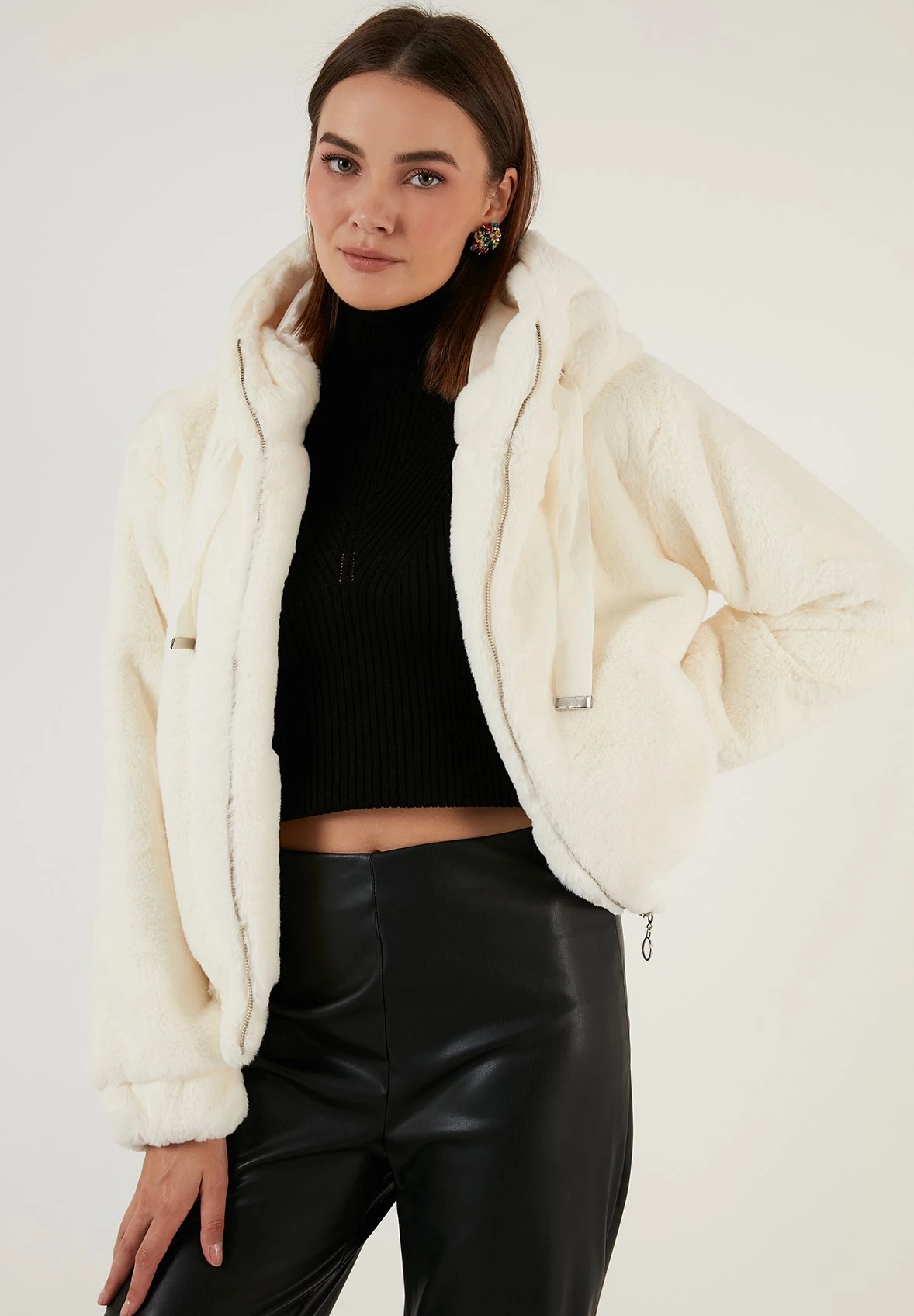 LELA Giacca Da Mezza StagioneWhite Donna Giacche E Blazer L6S21G00B-A11 6 LELA Giacca Da Mezza StagioneWhite Donna Giacche E Blazer L6S21G00B-A11 - immagine 6