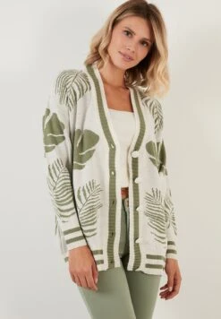 LELA Cardigan - Almond Green -Lela aa3c494293264dbea573a48f3c5eb4fa