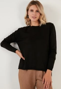 LELA MaglioneBlack Donna Maglieria L6S21I038-Q11 -Lela ac37e5fe6dab4b7f97908028caf9244d