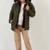 LELA Regular FitGiacca InvernaleLight Khaki Bambini Abbigliamento Outwear L6S24L00F-N11