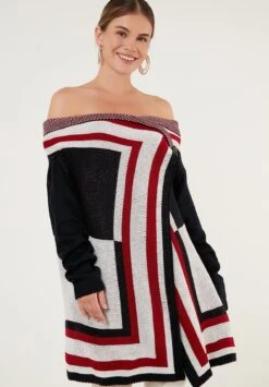 LELA Regular FitCardiganDblue/Ecru/Red Donna Maglieria L6S21I04D-K11 9 LELA Regular FitCardiganDblue/Ecru/Red Donna Maglieria L6S21I04D-K11 -Lela ac68aeae58fa4e3eb9884279155e456f