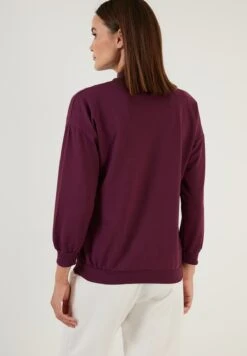 LELA Regular Fit - Felpa - Purple -Lela af9516c66f8b46b68dbefcb960295761