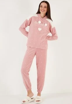 LELA Regular Fit Set - Pigiama - Powder Pink