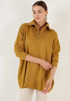 LELA MaglioneOlive Donna Maglieria L6S21I05I-N11 -Lela b09cb51be1cc4e67b87d439165087508