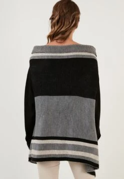 LELA Regular Fit - Cardigan - Black/Grey/Mink -Lela b38c60175ad3458c8e35f4576d532560