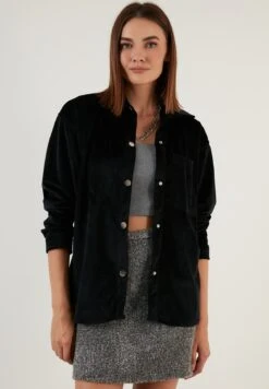 LELA Loose FitCamiciaBlack Donna Camicie E Bluse L6S21E042-Q11