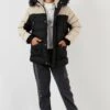 LELA Regular FitCappotto InvernaleStone Colored-Black Bambini Abbigliamento Outwear L6S24L00D-C11