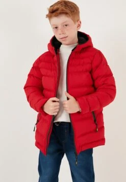 LELA Regular FitCappotto InvernaleRed Bambini Abbigliamento Outwear L6S24L00Q-G11