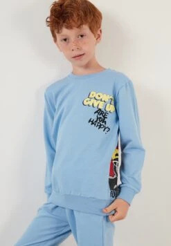 LELA Regular Fit - Tuta - Baby Blue -Lela b8df233a4ca24c0fb86a574f886f9b15