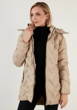 LELA Slim FitCappotto InvernaleStone Donna Cappotti L6S21U013-C11 -Lela b978077b55644d9cbbf464c48bb1b83a