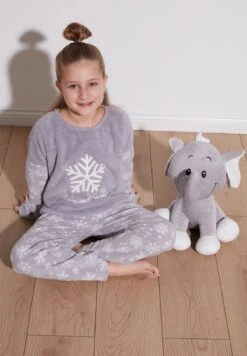 LELA Regular Fit SetPigiamaGrey Bambini Intimo E Per La Notte L6S83B001-C11