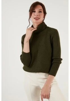 LELA Regular Fit - Maglione - Khaki 10 LELA Regular Fit - Maglione - Khaki -Lela ba1a9e7efe2840f493b2fe926a9fa40b