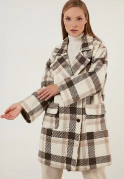 LELA Loose FitCappotto ClassicoBrown Donna Cappotti L6S21U01F-O11