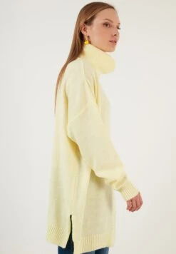 LELA Loose FitMaglioneYellow Donna Maglieria L6S21I04F-E11 8 LELA Loose FitMaglioneYellow Donna Maglieria L6S21I04F-E11 -Lela bb8e53538f2c4675993309c18dc9b726