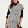 LELA V Neck MaglioneLight Grey Donna Maglieria L6S21I027-C11