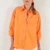LELA Loose Fit - Camicia - Orange
