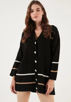 LELA CardiganBlack Donna Maglieria L6S21I05B-Q11