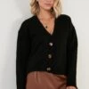 LELA CardiganBlack Donna Maglieria L6S21I03P-Q11