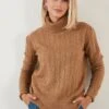 LELA Regular Fit - Maglione - Caramel