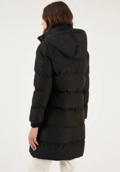 LELA Regular FitCappotto InvernaleBlack Donna Cappotti L6S21U023-Q11 -Lela c1a615fee2e0412cb98d5d1604aac476