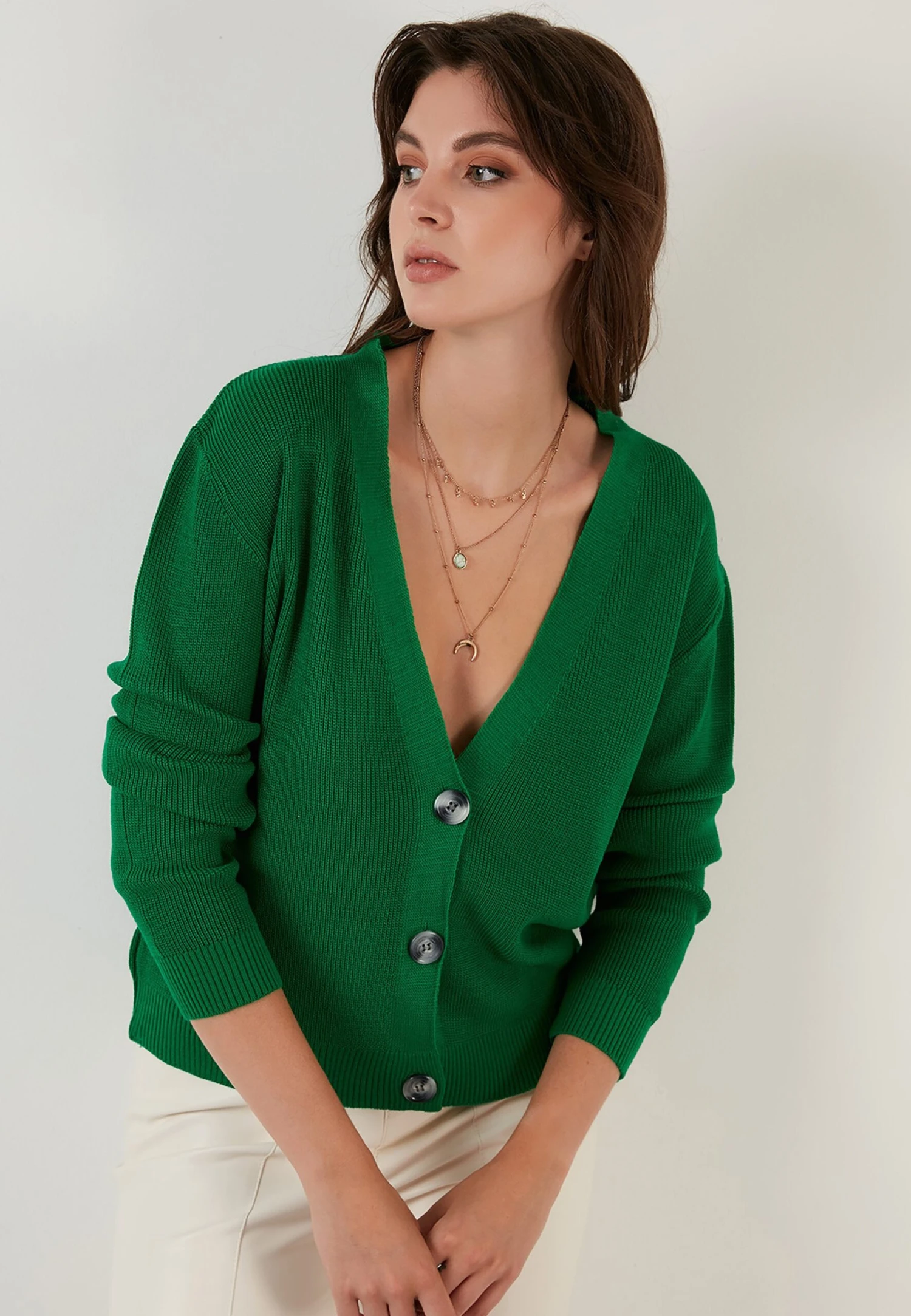 LELA Regular Fit - Cardigan - Benetton Color 3 LELA Regular Fit - Cardigan - Benetton Color - immagine 3