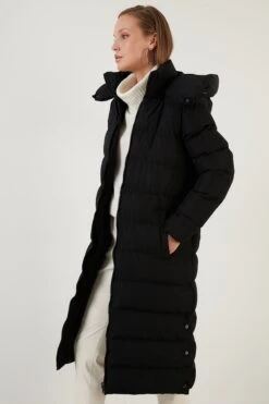 LELA Regular FitCappotto InvernaleBlack Donna Cappotti L6S21U01J-Q11 -Lela c45f8721fdc44c83a1de95083f733356