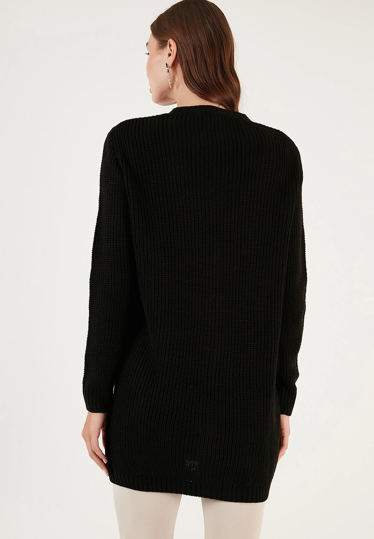 LELA Regular FitCardiganBlack Donna Maglieria L6S21I00T-Q11 2 LELA Regular FitCardiganBlack Donna Maglieria L6S21I00T-Q11 - immagine 2