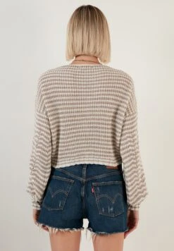 LELA Regular FitCardiganStone Donna Maglieria L6S21I04B-C11 -Lela c79e4d5277d446cdaae5f96a6cadabe4