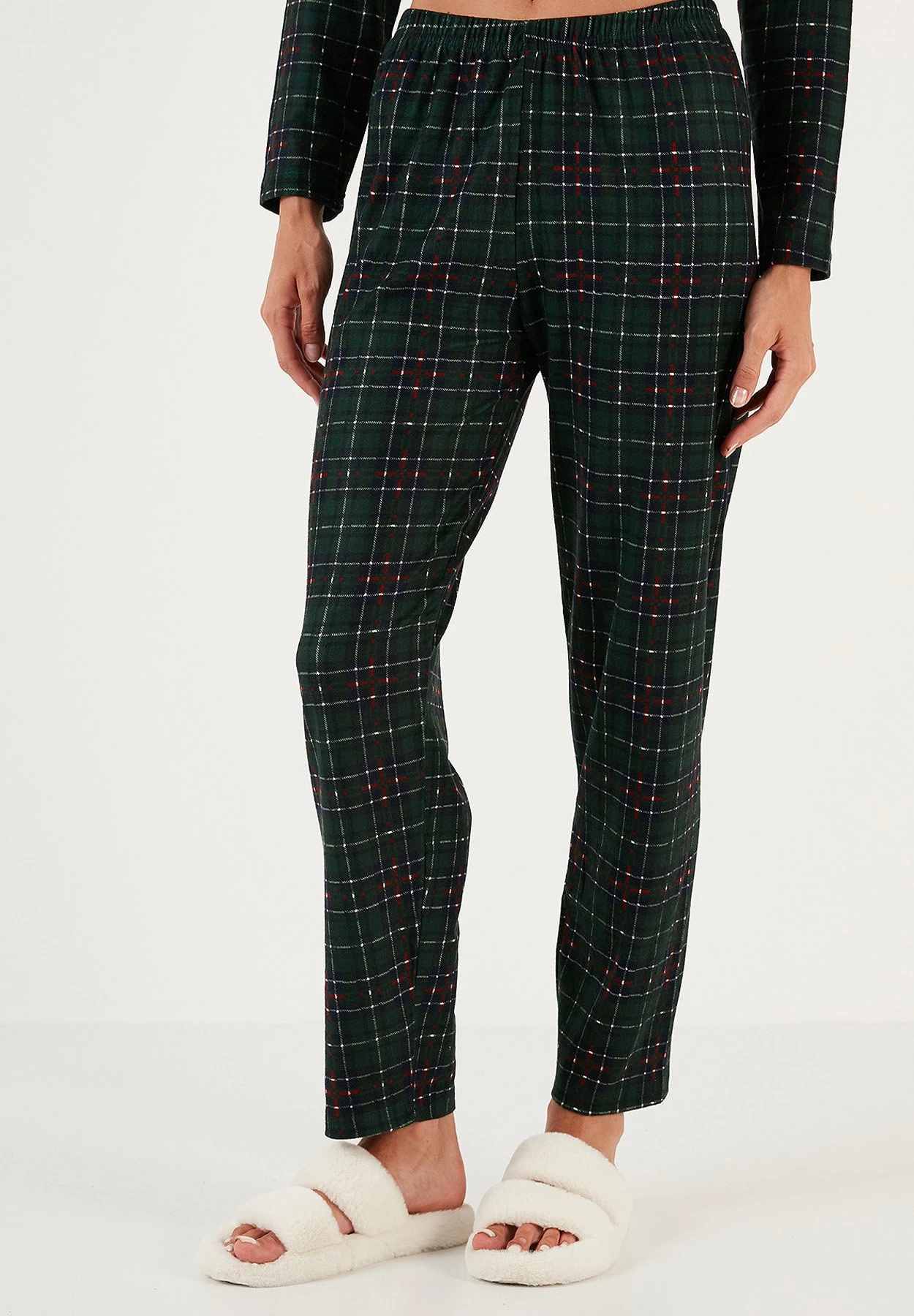 LELA Regular FitPigiamaGreen Donna Intimo Notte E Loungewear L6S81P00S-M11 3 LELA Regular FitPigiamaGreen Donna Intimo Notte E Loungewear L6S81P00S-M11 - immagine 3