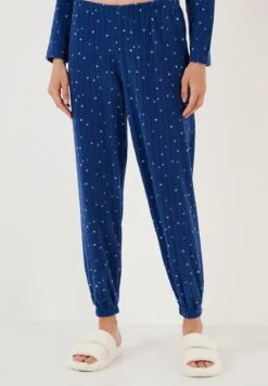 LELA SetPigiamaDark Blue Donna Intimo Notte E Loungewear L6S81P00V-K11 -Lela c990179bb1b242eaa8a346ac52a3cb6e