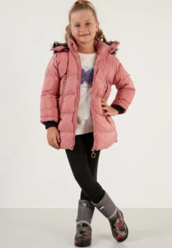 LELA Regular FitCappotto InvernalePowder Pink Bambini Abbigliamento Outwear L6S23L007-J11