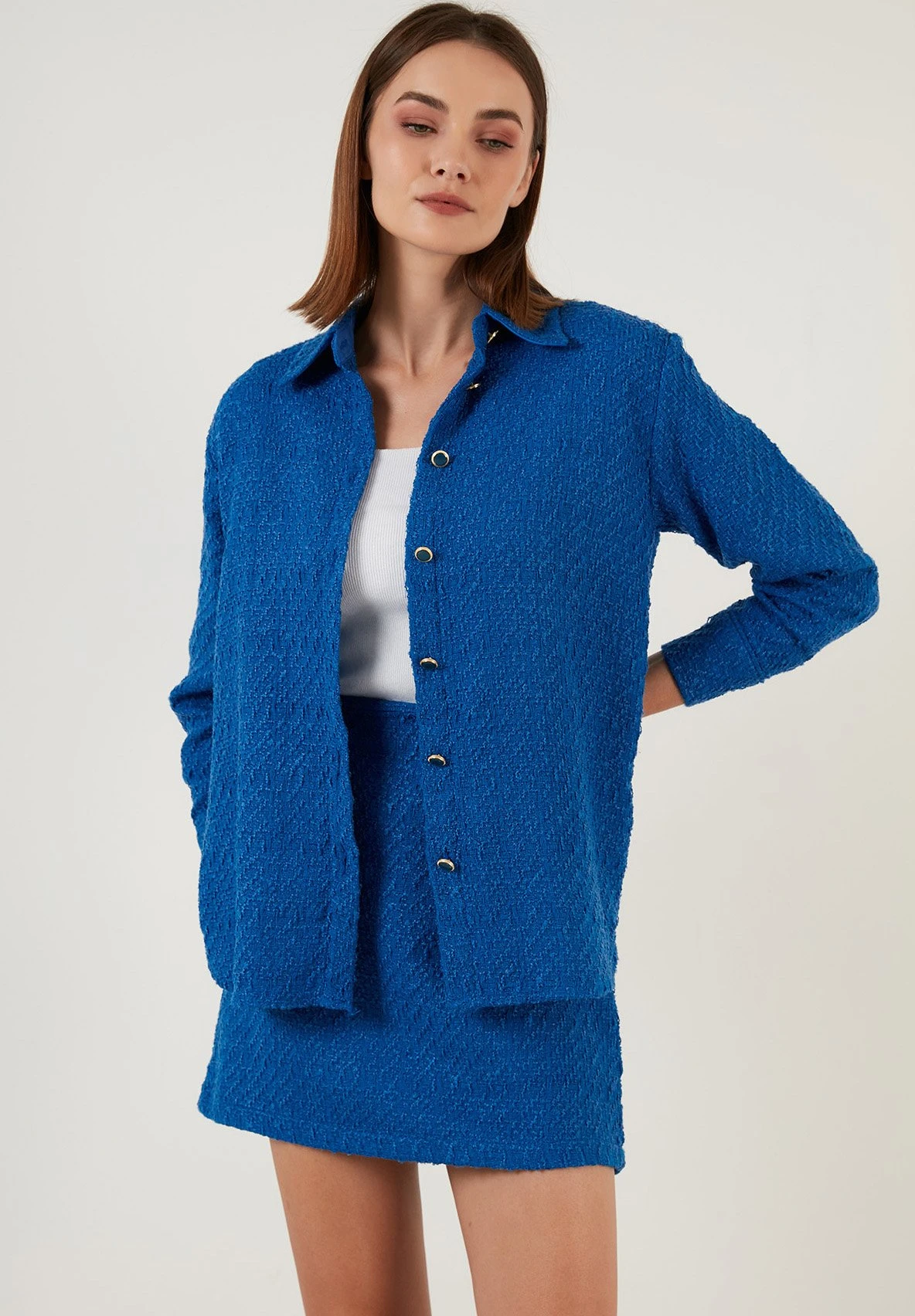 LELA Camicia - Saxe Blue 4 LELA Camicia - Saxe Blue - immagine 4