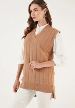 LELA Regular FitT-Shirt BasicCamel Donna T-shirt E Top L6S21I05F-B11 -Lela cf7a42d10de14b9db999bb2dbd50b428