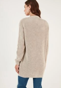 LELA Regular FitCardiganStone Colored Donna Maglieria L6S21I00T-B11 7 LELA Regular FitCardiganStone Colored Donna Maglieria L6S21I00T-B11 -Lela cfca6981b77b4647830dd12944029c01