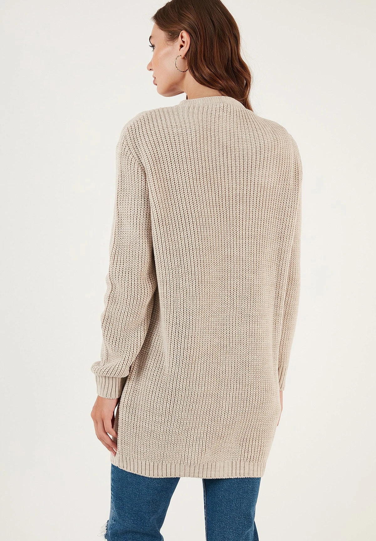 LELA Regular FitCardiganStone Colored Donna Maglieria L6S21I00T-B11 3 LELA Regular FitCardiganStone Colored Donna Maglieria L6S21I00T-B11 - immagine 3