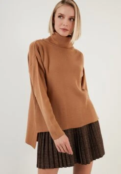 LELA Regular FitMaglioneCaramel Donna Maglieria L6S21I032-O11 -Lela d0b408b7145b4a09876e3a2179a147c9