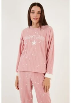 LELA PigiamaPowder Pink Donna Intimo Notte E Loungewear L6S81P00Z-J11 -Lela d16db3db0f0b4e788879ff18d910b56b