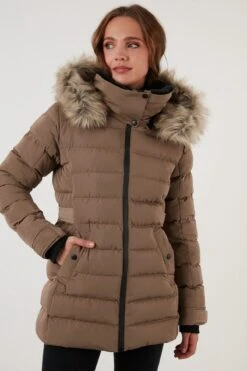 LELA Regular FitCappotto InvernaleCamel Donna Cappotti L6S21U003-B11