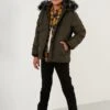 LELA Regular Fit - Giacca Invernale - Khaki
