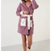 LELA Regular FitAccappatoioLilac Donna Intimo Notte E Loungewear L6S81S000-I11