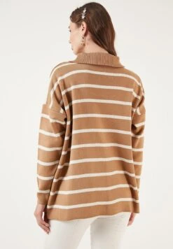 LELA MaglioneCamel/Light Stone Donna Maglieria L6S21I05C-B11 -Lela d3b417a340a34b31947a52f643aee9b4