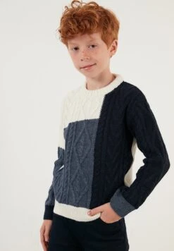 LELA Regular FitMaglioneEcru Bambini Pullover & Cardigan L6S24J002-K11